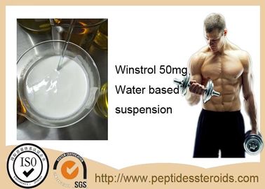 Suspension à base d'eau de stéroïdes d'huile liquide orale de Winstrol 50mg/ml Stanozolol pour le bodybuilding